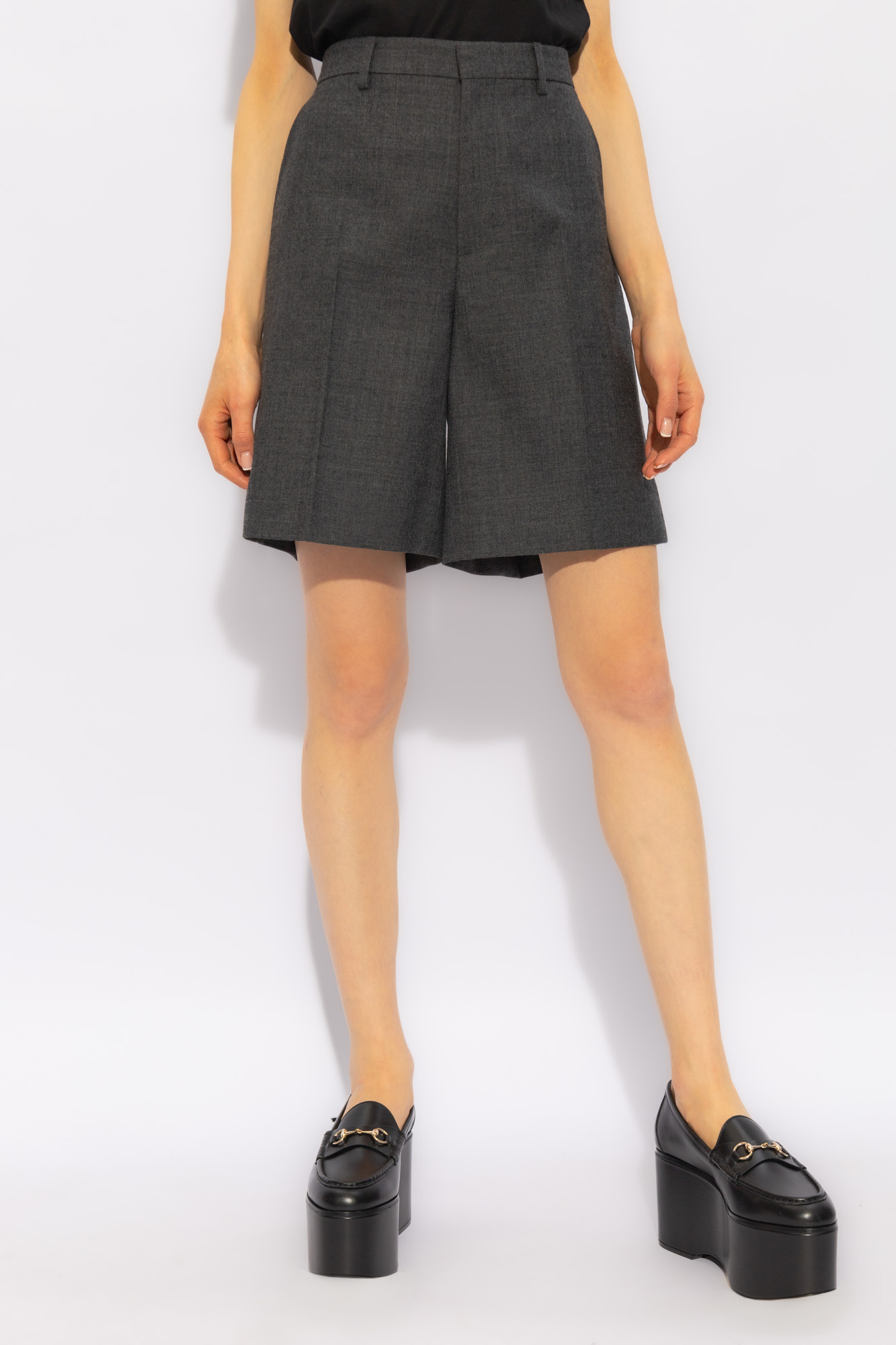 Gucci Wool pleat-front shorts | Women's Clothing | Vitkac